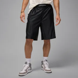 Nike Jordan Mens Jordan Brooklyn Cat Scratch Shorts in Black | HV0560-013