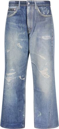Our Legacy Light Blue Digital Print Denim Jeans