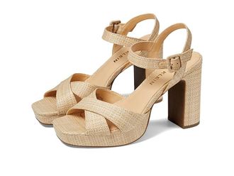 Anne Klein Zena Womens Shoes Raffia : 6.5 M, Textile