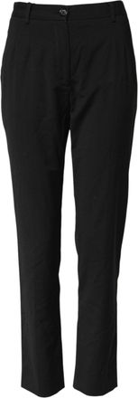 Dolce & Gabbana Black STAFF High Waist Tapered Womens Pants (Pre-Owned)