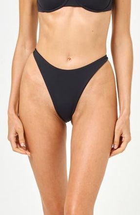 L*Space Leilani Bikini Bottoms in Black at Nordstrom Rack, Size X-Small