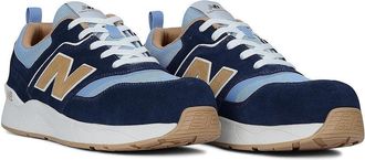 New Balance Mens New Balance Elite Lite Blue Leather EH Work & Safety Shoes RHS5684