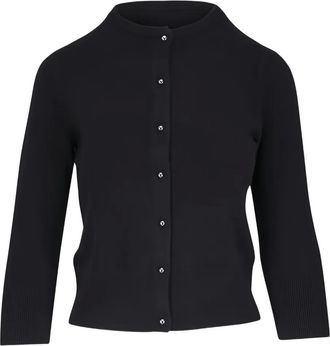 Vince Cardigan con colletto alla coreana - Nero