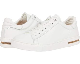 Birkenstock Womens Birkenstock Bend Sneakers White Leather Lifestyle Shoes VER1005