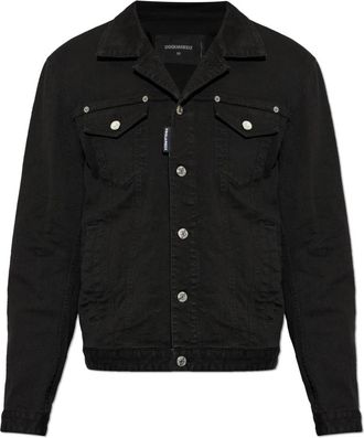 Dsquared2 Denim Jacket - Heren - Spijkerjassen - Zwart - L - Denim - Jassen