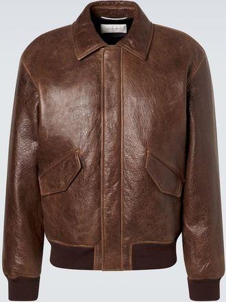 Saint Laurent Bomber in pelle