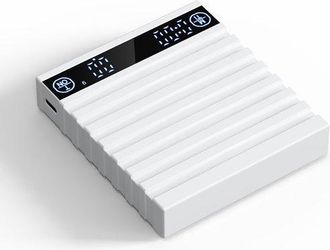 No Brand Balanza Digital Compacta Blanca Para Caf&eacute; Con Temporizador/pantalla Led (0,2 G-2 Kg), Recargable Por Usb-c, Precisi&oacute;n De 0,2 G