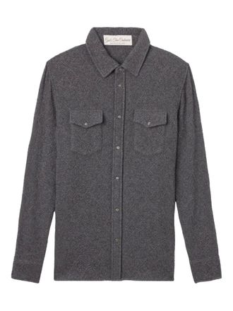 God's True Cashmere buttoned pocket shirt - Grijs