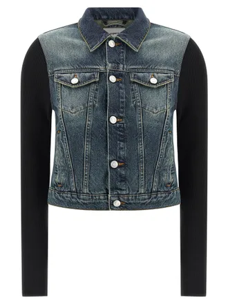 Coperni Hybrid Rib Denim Jacket