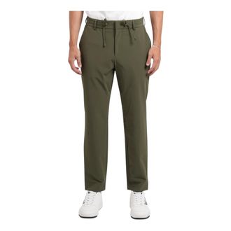 HUGO BOSS Broeken, Heren, Groen, XL, Straight Broeken