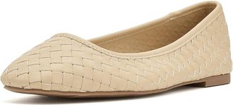Journee Collection Savannah Womens Flat Shoes Beige : 6.5 M, Synthetic