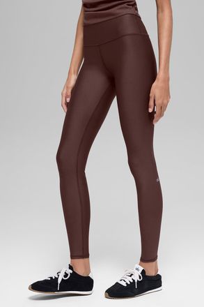 Alo | High-Waist Airlift Legging in Brownstone, Size: Medium