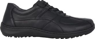 Waldl&auml;ufer Wijde pasvorm heren sneaker - Zwart - Heren - Sneakers - Zwart - 42 1/2 EU - Schoenen
