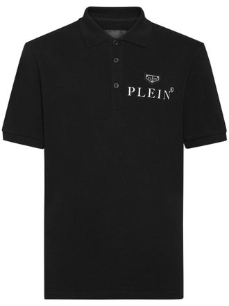Philipp Plein Iconic poloshirt - Zwart