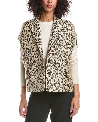 Valentino Silk-Blend Printed Gilet