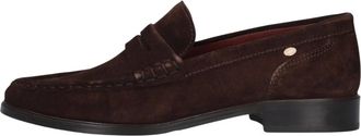 Fred De La Bretoniere Schoenen, Dames, Bruin, 39 EU, Su&egrave;de, Bodil Beau Loafer