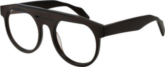 Yohji Yamamoto Brown Plastic Glasses Mens (Frames)