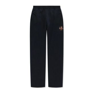 Balenciaga Heren, Broeken, Zwart, Maat: M Katoen