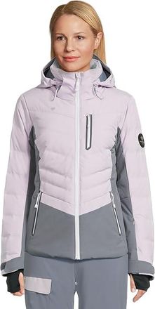 Obermeyer Cosima Down Jacket Womens Coat Moonlight : 10, Mesh/Polyester