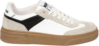 Steve Madden Mens Suede Breakaway Wbe Sneakers - White - Size UK 9