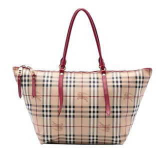 Burberry Pre-owned Burberry Medium Haymarket Check Coated Canvas Salisbury Tote Ladies BKO3MHB38HB8DEDV