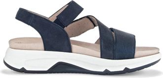 Gabor Blauwe wandelsandalen voor vrouwen - Dames - Sandalen - Blauw - 42 1/2 EU - Leer - Schoenen