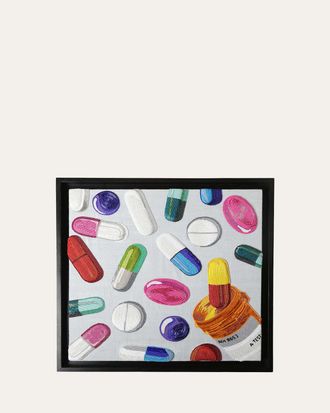 Jonathan Adler Happy Pills Beaded Wall Art