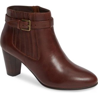 David Tate Opal Bootie in Luggage Leather at Nordstrom, Size 11