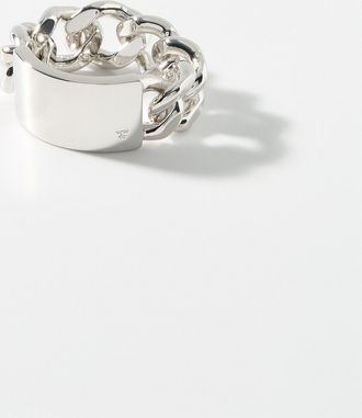 Tom Wood Mens ID chain ring
