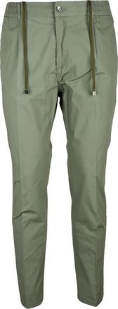 Cruna Modern Tapered Pants with Elastic Waistband