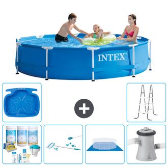 Intex Piscina Con Estructura Redonda - 305x76 Cm - 7-piezas S21002