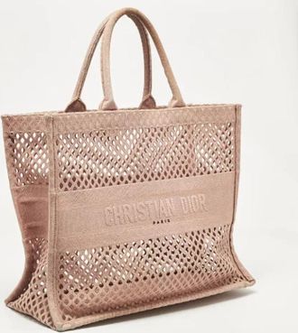 Dior Pre-owned Canvas totes - Dames - Vintage Shopper - Roze - ONE Size - Vintage