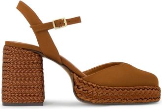 Castaner Schoenen, Dames, Oranje, 38 EU, Satijn, Vilnia Heeled Shoe