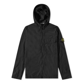 Stone Island Stone Island Naslan Light Hooded Overshirt Black 761512402-V0029