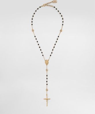 Dolce & Gabbana Rosary-style Necklace - Woman Bijoux Gold Metal Onesize