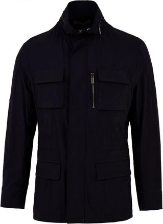 Moorer Manolo-KN Jacket - Heren - Zomerjassen - Blauw - L - Jassen