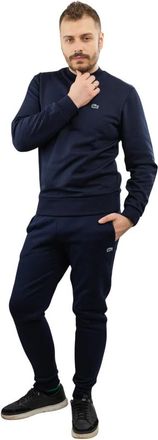 Lacoste Slim Fit Trainingsbroek - Heren - Sport - Blauw - Maat: L Katoen
