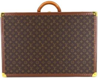 Louis Vuitton Vintage, unisex, Bruin, ONE Size, Pre-owned Canvas Tas
