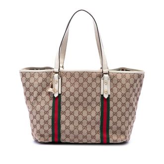 Gucci Pre-owned Gucci Large GG Canvas Web Jolicoeur Tote Ladies DZRVVQWB5XEW8KGI