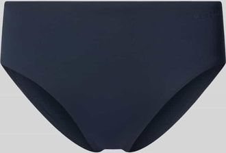 Marc O'Polo Bikini Slip mit Label-Detail in Dunkelblau, Gr&ouml;&szlig;e XL