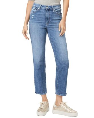 Paige Paige Sarah Art Piece Distressed Straight Ankle Jean