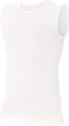 Brubeck SL10160 Comfort Wool Merino Wool Vest Top for Men Creme