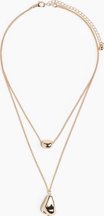 H&M Zweireihige Halskette mit Anh&auml;ngern - Gold
