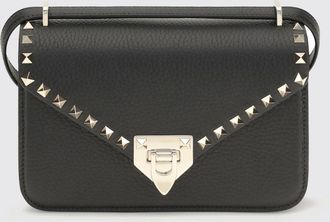 Valentino Garavani Mini borsa a tracolla Rockstud in pelle di vitello a grana