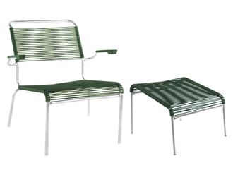 Schubiger M&ouml;bel Lounger + Hocker S&auml;ntis