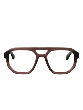 Mykita Amare glasses - men - Acetate - 53 - Brown