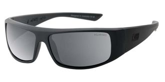 Dirty Dog Sharky Polarized 53804 Mens Sunglasses Black Size 63