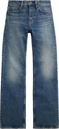 Polo Ralph Lauren Jeans svasati a vita alta - Blu