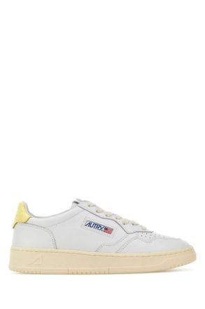 Autry White Leather Medalist Sneakers