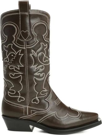 Ganni Donna, Scarpe, Marrone, 37 EU, new